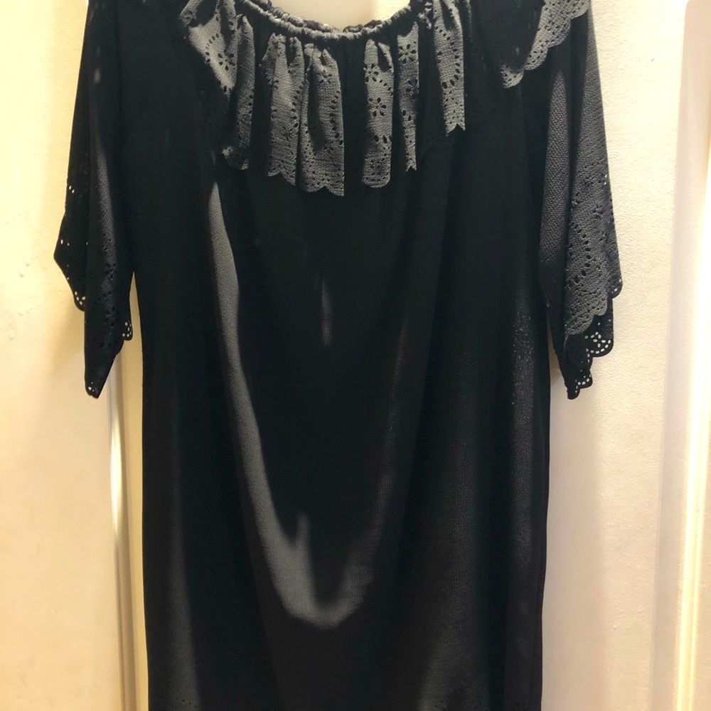 Tahari Black Dress